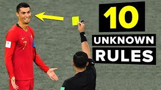 10 football rules you DIDNT KNOW existed