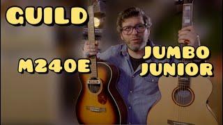 Guild Acoustics Mini M240 vs Jumbo Junior Maple Reserve - Doctor Guitar EP246