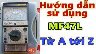 Đồng hồ đo điện vạn năng MF47L  VOM Hàng Cao Cấp