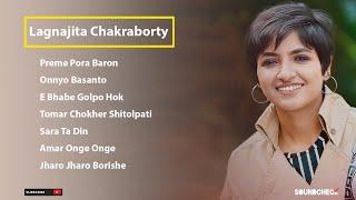 Best 6 Lagnajita Chakraborty Bangla Gaan  Bengali Songs 2021  Audio JukeBox 