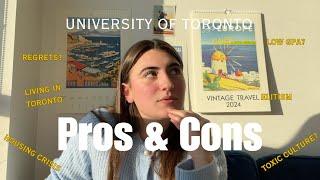 pros & cons of the university of toronto