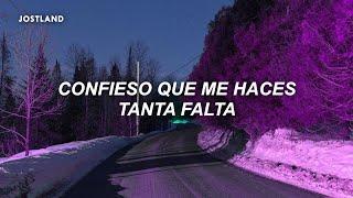 confieso que me haces tanta falta LetraLyrics