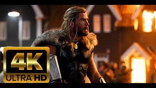 Gorr Attacks New Asgard  Gorr Vs Thor  Thor Love And Thunder  4K  IMAX 
