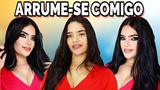 ARRUME-SE COMIGO PARA UMA FESTA - CABELO MAKE E LOOK  #make#arrumesecomigo#festa #maquiagem#beleza