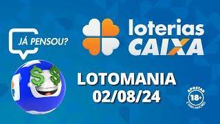 Resultado da lotomania - Concurso nº 2655 - 02082024