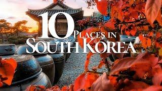 10 Most Beautiful Places to Visit in South Korea 4K   South Korea Travel Guide