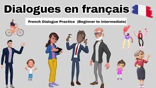 20 Daily French Conversations - French Practice