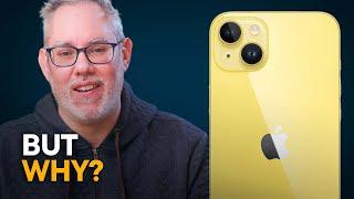 Yellow iPhone — but why?