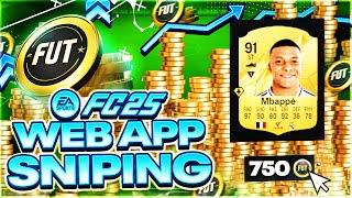 EAFC 25 HOW TO SNIPE ON THE WEB APP *INSTANT BUY NOW*