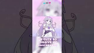 Im cute so forgive me D  Hololive Animation #nerissaravencroft #kosekibijou #animation #hololive