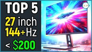 TOP 5 27 Gaming Monitors under $200