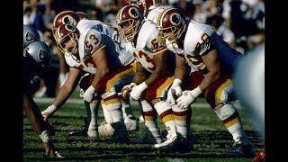 The Hogs Ultimate NFL Career Highlights  1980s Redskins Offensive Line