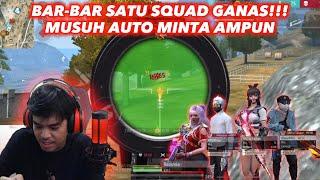 SATU SQUAD MAIN BAR-BAR SAMPAI MUSUH MINTA AMPUN