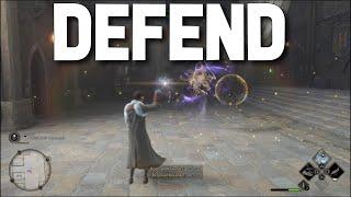 Hogwarts legacy - Defense Tips and Tricks - How to Parry and Block #shorts