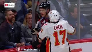 Milan Lucic vs Nikita Zadorov Oct 3 2019 2