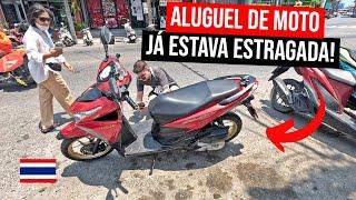 Primeiro DIA em PHUKET e CUIDADO ao alugar moto na TAILÂNDIA