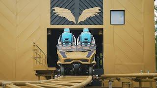 Hyperia at Thorpe Park  - First Flight