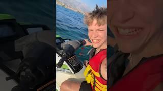 Jetski KAPUTT auf dem Meer