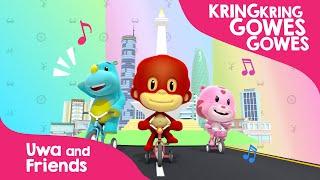Kring Kring Gowes Gowes  - Lagu Anak Indonesia Bersepeda