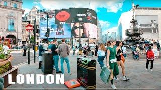 London Sightseeing Walking Tour Adventure - Central London Walk 4K