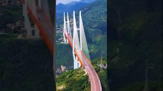 Beipanjiang Sky Bridge A Daring Masterpiece Soaring Above Chinas Deepest Gorge #Bridge #amazing