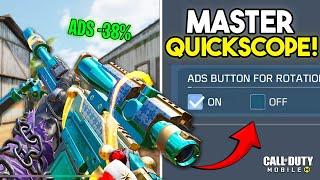 Learn to Quickscope Like A PRO - Tips & Settings CODM