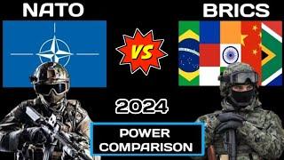 Nato Vs brics Military Power Comparison 2024  Nato Against brics