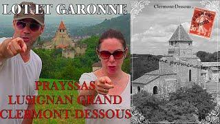 Clermont-Dessous Lusignan-Grand Prayssas villages du Lot-et-Garonne