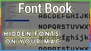 12 Hidden Free Fonts in Catalina - Hands-On Mac 13