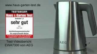 Testvideo AEG Premium-Wasserkocher EWA7300