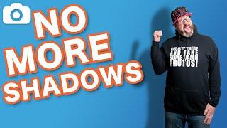 How To Prevent Shadows On Backdrops