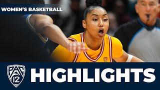 UCLA vs. USC  Pac-12 Womens Basketball Tournament Highlights