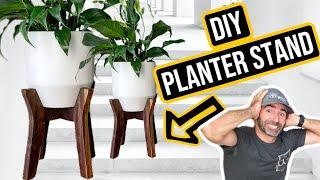 DIY Planter Stand  Indoor