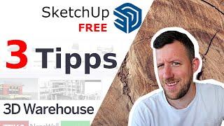 DAS solltest du wissen Sketchup 3D Warehouse  kostenlos Modelle importieren  Rob Renoviert