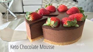 No-Gelatine No-Bake Keto Chocolate Mousse