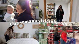 VLOG una semana juntas viviendo sola compra planes trabajo...  @laliabenchelef