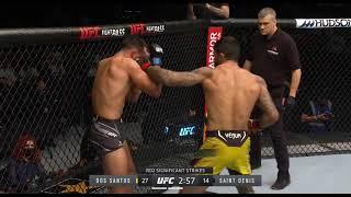 UFC  Dos santos vs Saint Denis  Insane Round