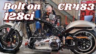 Best Bolt On 128ci Kit  CR483 Cam  Breakout  Harley Davidson