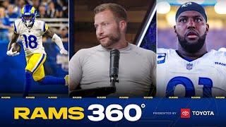 Rams 360 Rookie Family Messages Sean McVay Recaps Week 1 & Kobie Turner Micd Up vs. Lions