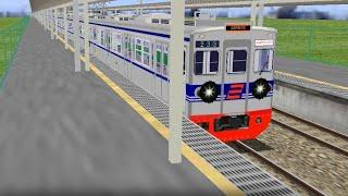 Dinas KRL Toei 6000 Depok-Cawang HMMSIM 2