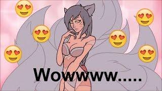 Sexy Ahri  Funny League of legends cartoon