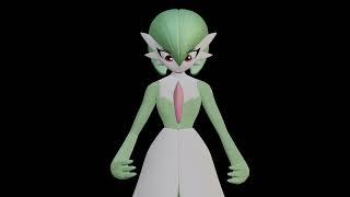 Gardevoir Breast expansion Blender test