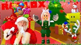 ROBLOX Escape Santas Workshop Christmas Obby