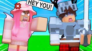 So I 1v1d the biggest SIMP on Roblox Bedwars...