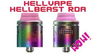 Unboxing and Reviewing the New Hellvape Hellbeast RDA and its a Cloud BEAST