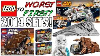 LEGO Worst to First  ALL LEGO Star Wars 2014 Sets