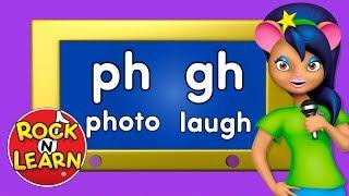 Learn to Read with Phonics  Diphthongs Schwa Sound Ending Sounds  Part 4 of 4