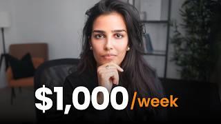 5 Side Hustles for an Extra $1000 a Week in 2024