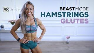 BEASTMODE HAMSTRINGS AND GLUTES - Intense Lower Body Workout  Day 3