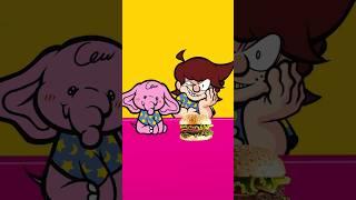 Burger for a burger #animation #meme #shorts